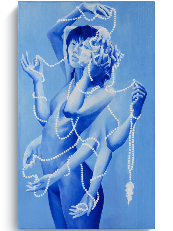 Blue-Silence-08-Face-2500 Art - Blue silence